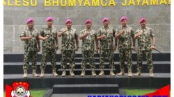 Komandan Korps Marinir Pimpin Upacara Serah Terima Tiga Jabatan Komandan Pasmar