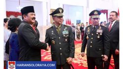 Panglima TNI Hadiri Pelantikan Menko Polhukam dan Menteri ATR/BPN