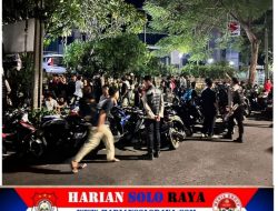 Tim Patroli Perintis Polres Metro Jakarta Barat Bubarkan Konvoi Sahur On The Road